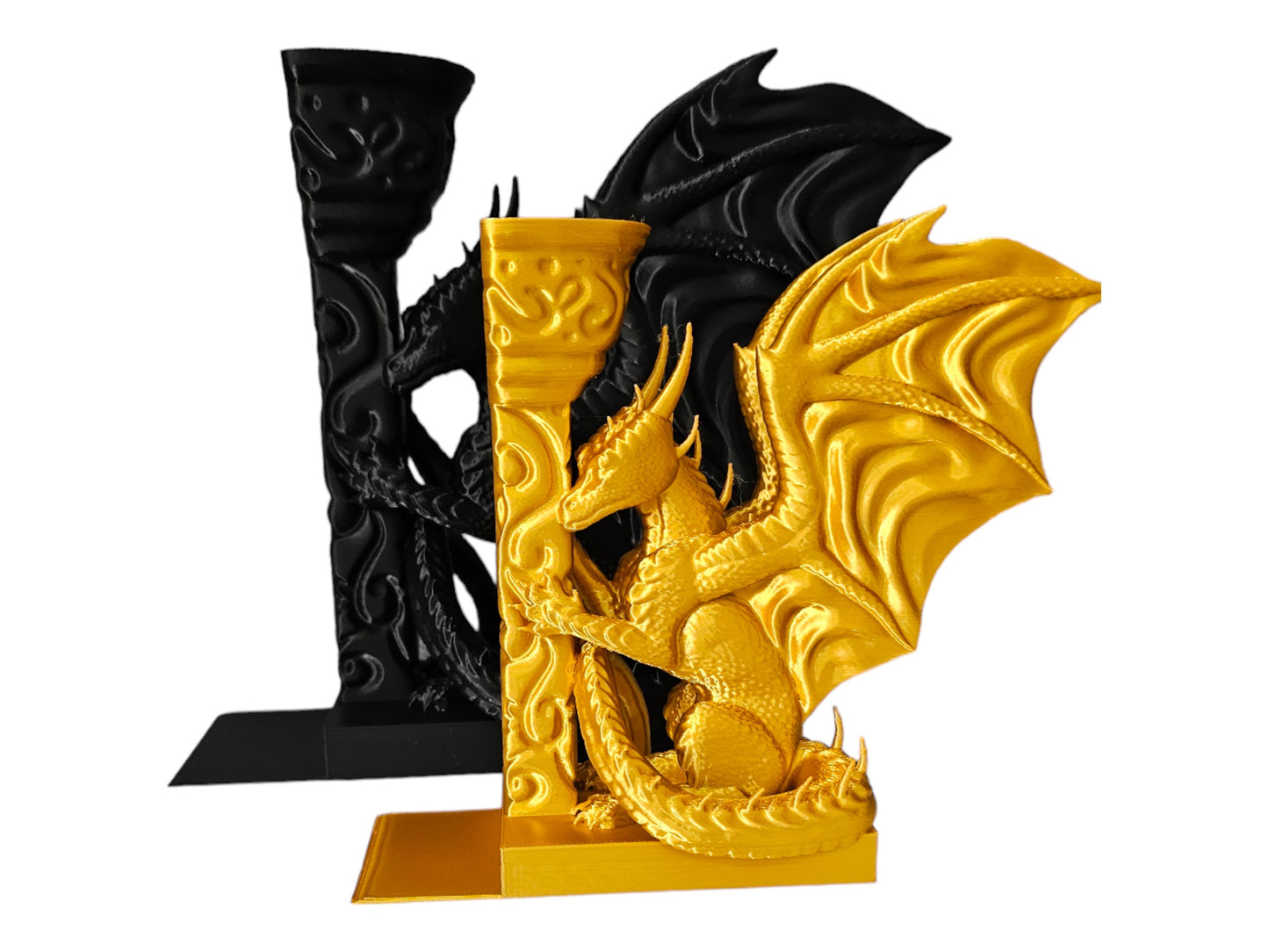 Dragon bookends pair